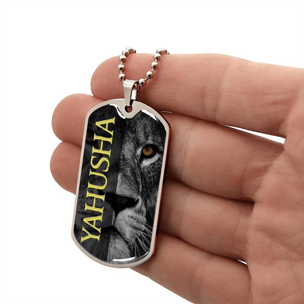 Yahusha - Dog Tag