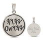 Yahuah & Yahusha Paleo Hebrew Necklace, YHWH Father & Son