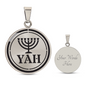 Menorah Yah Necklace
