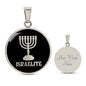 Israelite Menorah Necklace