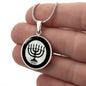 YHWH Paleo Hebrew YAH Menorah