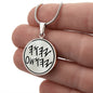 Yahuah & Yahusha Paleo Hebrew Necklace, YHWH Father & Son