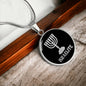 Israelite Menorah Necklace