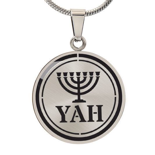 Menorah Yah Necklace