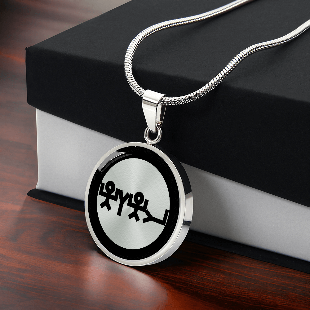 YHWH Paleo Picto HEBREW Necklace