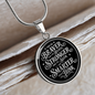 Strength Necklace Braver Than You Believe Pendant Inspirational Motivational Gift Jewelry