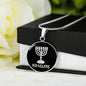 Israelite Menorah Necklace