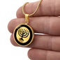 YHWH Paleo Hebrew YAH Menorah
