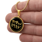 Picto Paleo Hebrew YHWH Tetragrammaton Necklace