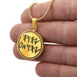 Yahuah & Yahusha Paleo Hebrew Necklace, YHWH Father & Son