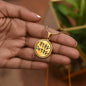Yahuah & Yahusha Paleo Hebrew Necklace, YHWH Father & Son