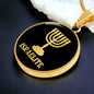 Israelite Menorah Necklace