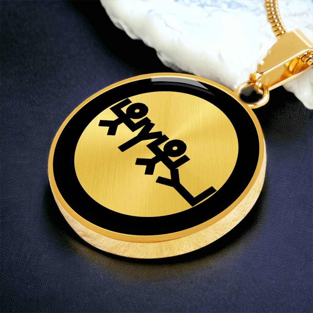 YHWH Paleo Picto HEBREW Necklace