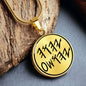 Yahuah & Yahusha Paleo Hebrew Necklace, YHWH Father & Son