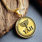 Menorah Yah Necklace
