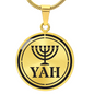 Menorah Yah Necklace