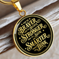 Strength Necklace Braver Than You Believe Pendant Inspirational Motivational Gift Jewelry