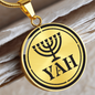 Menorah Yah Necklace