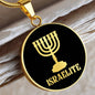 Israelite Menorah Necklace