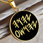 Yahuah & Yahusha Paleo Hebrew Necklace, YHWH Father & Son