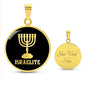 Israelite Menorah Necklace