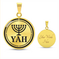 Menorah Yah Necklace