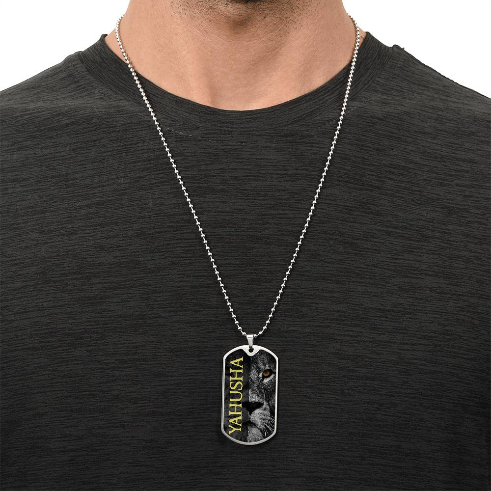 Yahusha - Dog Tag
