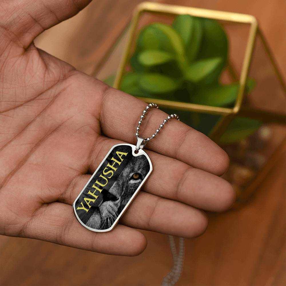 Yahusha - Dog Tag