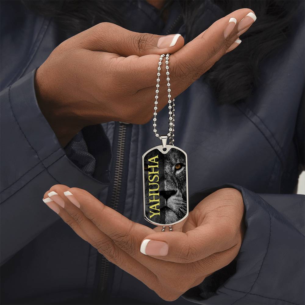 Yahusha - Dog Tag