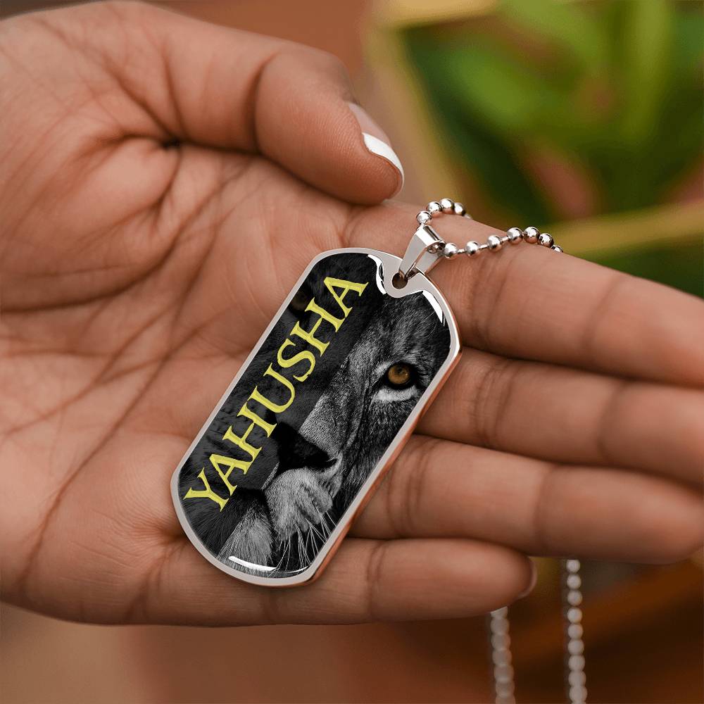 Yahusha - Dog Tag