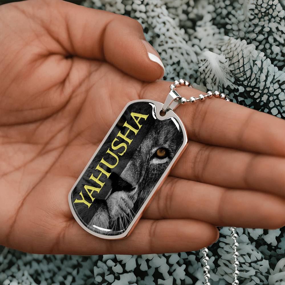 Yahusha - Dog Tag