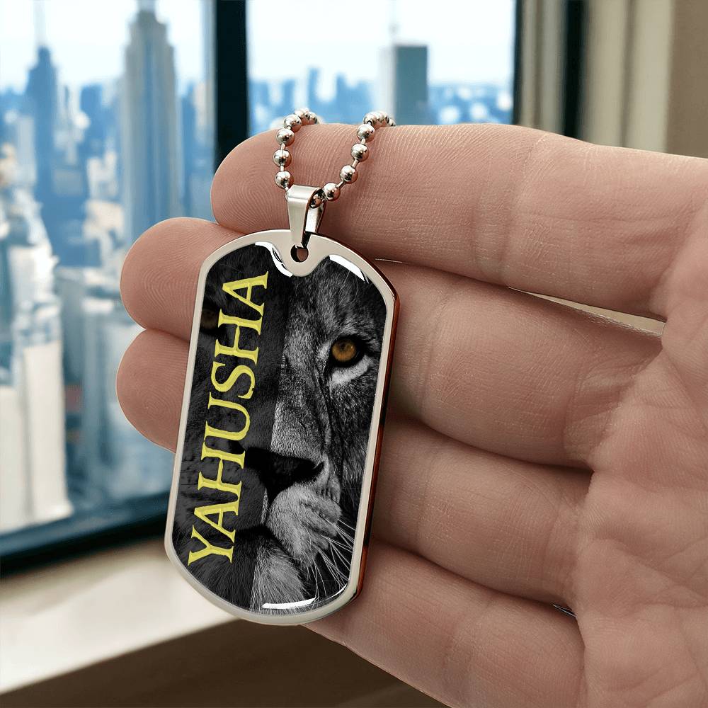 Yahusha - Dog Tag