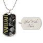 Yahuah Lion Necklace - Dog Tag