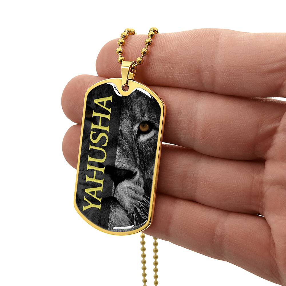 Yahusha - Dog Tag