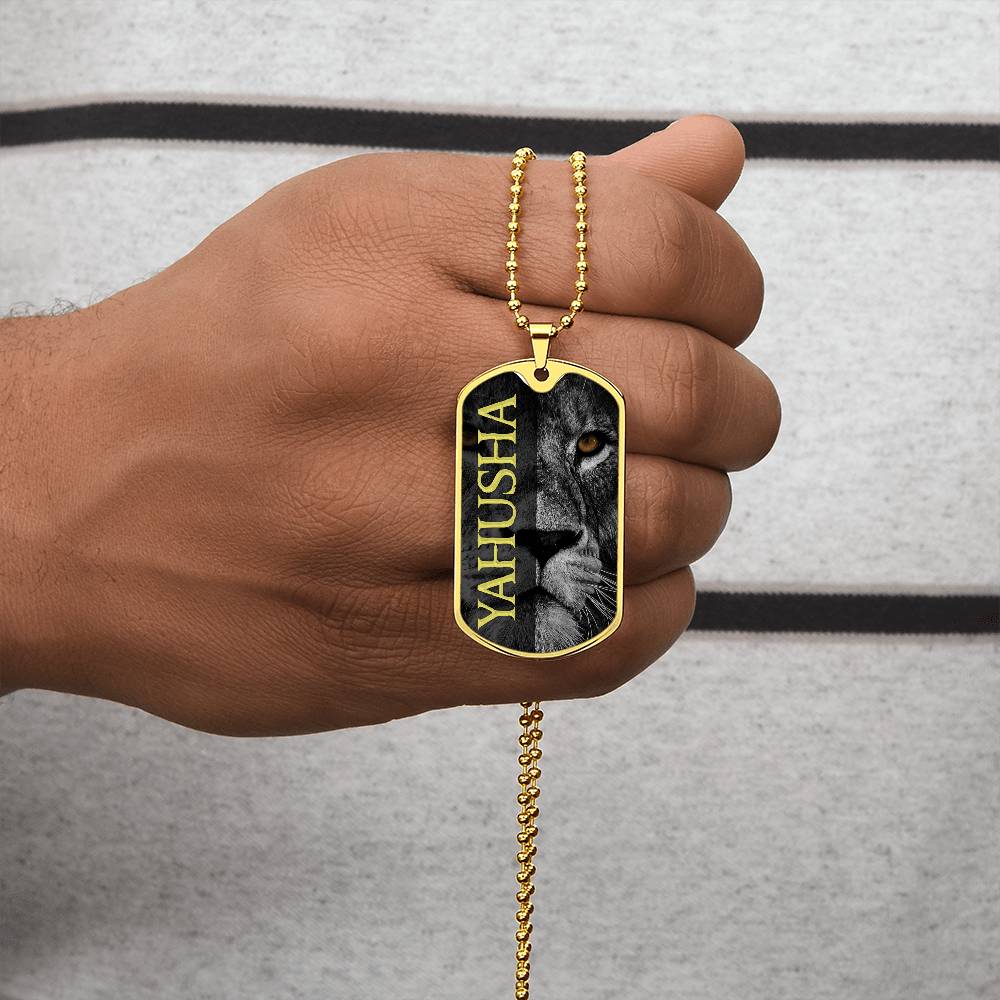 Yahusha - Dog Tag