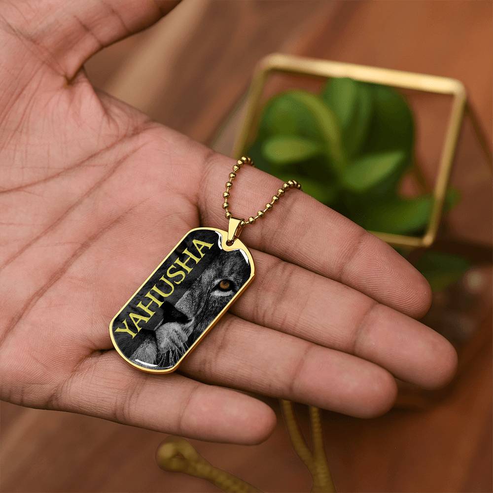 Yahusha - Dog Tag