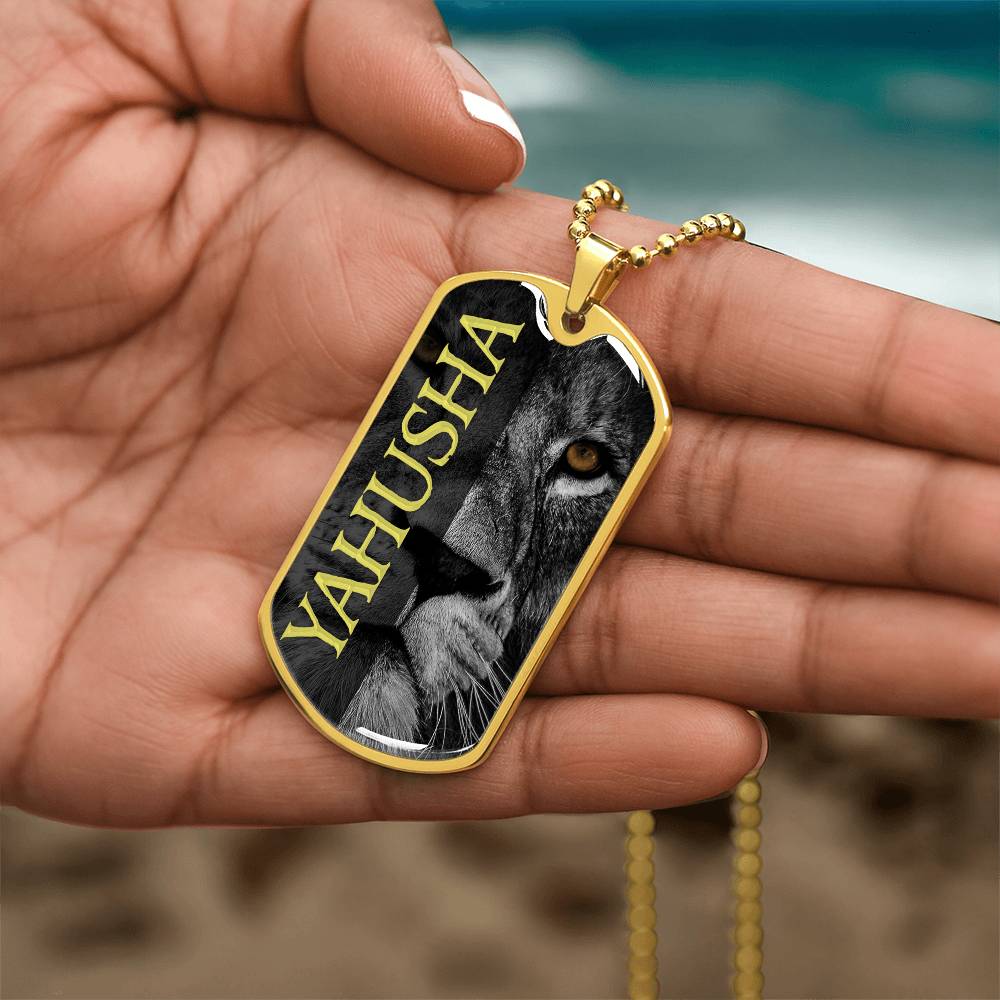 Yahusha - Dog Tag