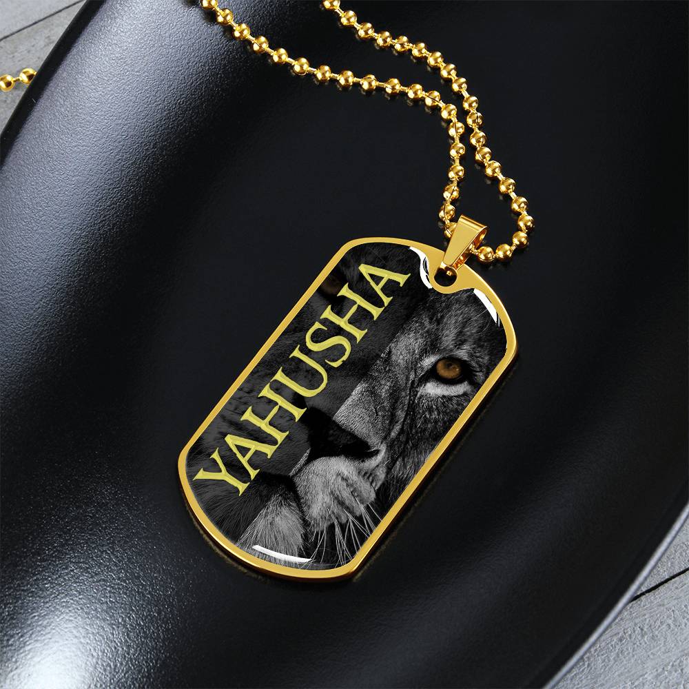 Yahusha - Dog Tag
