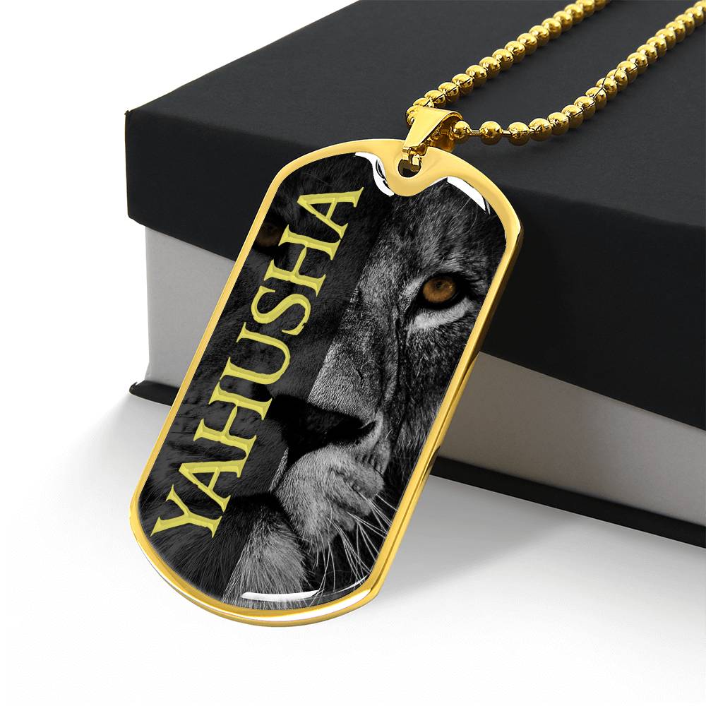 Yahusha - Dog Tag