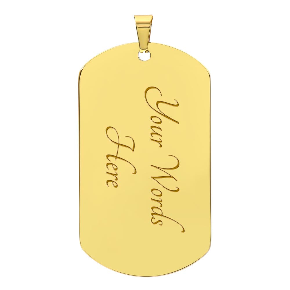 Yahusha - Dog Tag