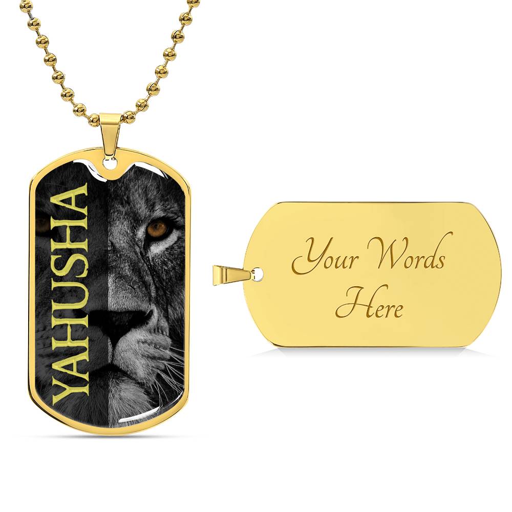 Yahusha - Dog Tag