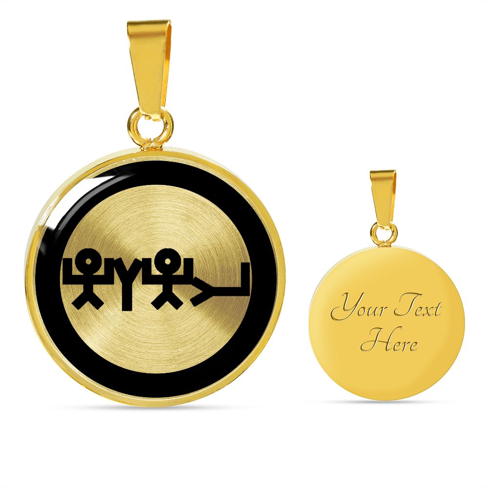 YHWH Paleo Picto HEBREW Necklace